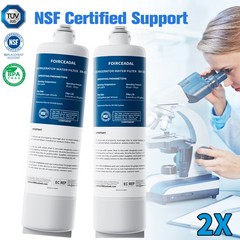 NEW 2X Refrigerator Replace Water Filter for 12033030 11025825 12028325 WFC100MF