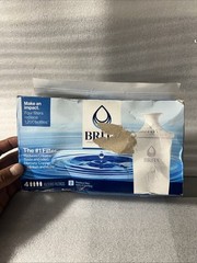 4 Pack Brita Standard Replacement Filters for Pitchers and Dispensers Open Box