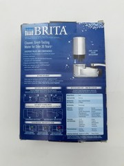 Brita 35618 On Tap Faucet Mount 1 Liter Water Chrome Filter System