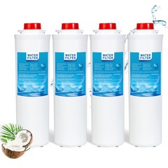 Elkay 51300C Replacement Filters for EZH2O ERF750, 55898C, EWF3000, 4-Pack