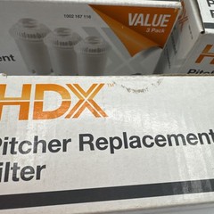 HDX Pitcher Replacement Filter 4-Stage Brita Compatible Model QP6-06 9 Pack New