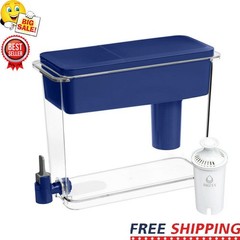 27 Cup Water Filter Dispenser W/ Standard Filter Automatic Shut Off Kitchen Home
