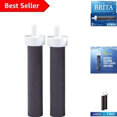 Brita Water Bottle Replacement Filters – 2 Pack for Cleaner, Great-Tasting Water