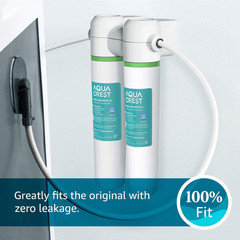 FQK2J under Sink Water Filter for GE FQK2J FQK1K GXK255TBN 4 Pack