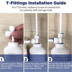 6-Stage Alkaline Mineral Reverse Osmosis RO Water System Replacement Filter Set