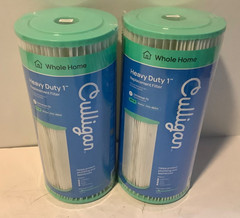 Two Culligan WH-B R50-BBSA Heavy Duty 1” Whole House Water Filters