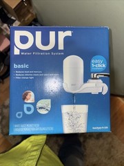 PUR Water Filtration Maxion FM-3333B Classic Faucet Filtration System White