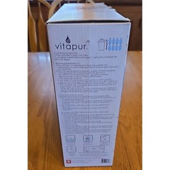 Vitapur water pitcher filter 8 cup capacity filter life indicator new open box