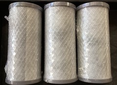 NEW 5 Micron 9.75in x 4.5in Sediment Carbon Block Water Filter 3PK B57