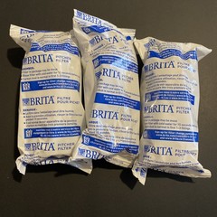 Lot Of 3 Brita Water Filters Pitcher Replacement, New Sealed, Free Shipping
