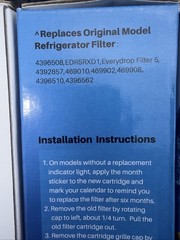 5 Refrigerator Water Filters RWF0500A ICEPURE Excelpure Replacement Lot