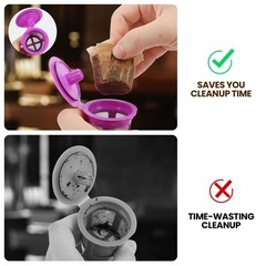 Pro Mael 360 Count Disposable K Cup Filters, Coffee Filter 360 Count, White