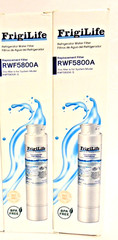 Lot of 2 FrigiLife RWF5800A Refrigerator Water Filters New Sealed BPA Free