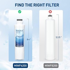 MIWF6200 Water Filter, Compatible with Sharp® SJWF200, SJG2254FS, Thor Kitche…