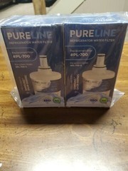 Lot Of 2 New PURELINE Model PL-700 Samsung Kenmore Refrigerator Water Filter