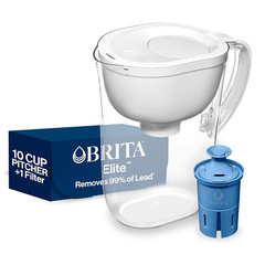 Everyday Elite Water Filter Pitcher, Removes 99% of Lead, Includes 1 Filter, 10-