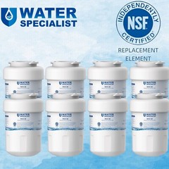 Waterspecialist MWF Refrigerator Water Filter,Replacement for GE® SmartWater MWF