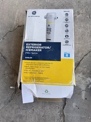 GE In-Line Water Filtration System GXRLQK For Refrigerator + Ice Maker Lot-2