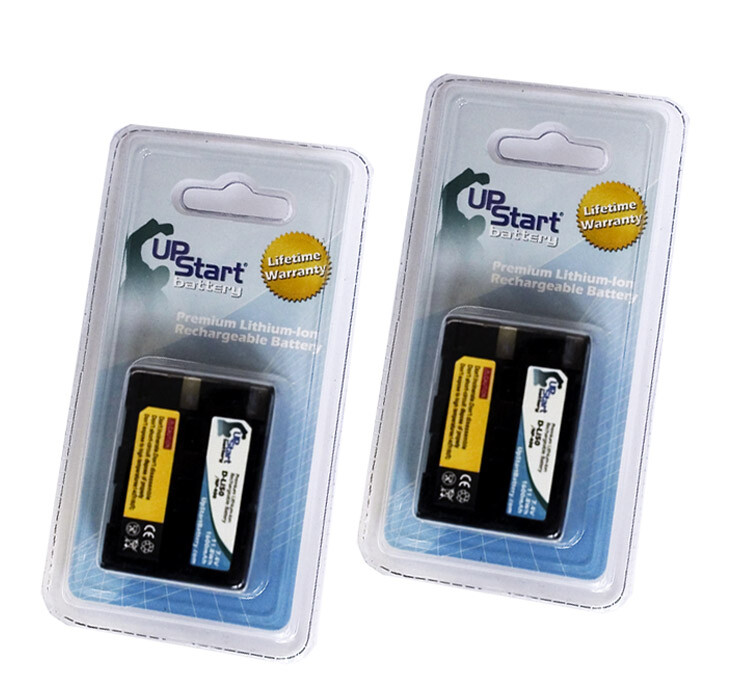 2x Battery for Konica Minolta Maxxum 5D NP-400 Digital Camera 1600mAh, 7.4V