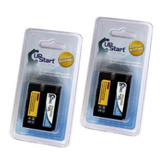 2x Battery for Konica Minolta Maxxum 5D NP-400 Digital Camera 1600mAh, 7.4V