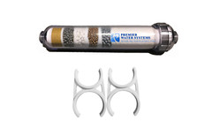 Mineral Reverse Osmosis Alkaline Ionizer Water Filter 2″x10″ ORP Neg 1/4″ FNPT