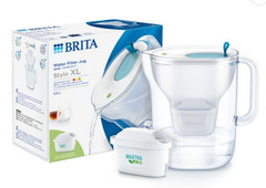 BRITA Style XL 3.6L Water Filter Pitcher + 5 Filters – Blue / FedEx