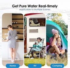 2Pack Black Water Filters Replacement Purification Elements Fit for Berkey BB9-2