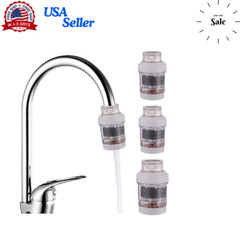 3 Faucet Water Filter Tap Filtration Kitchen Bathroom Sink Mount Purifier System