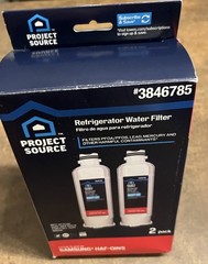 New Project Source Samsung HAF-QINS 3846785 Refrigerator Water Filter 2 Pack QTY
