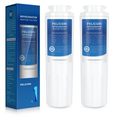 PeliCori Water Filter Replacement for Amana AFI2538AEW, AFI2538AES, ACD2234HRS,