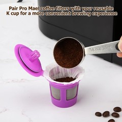 Pro Mael 360 Count Disposable K Cup Filters, Coffee Filter 360 Count, White