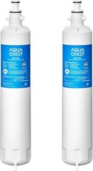 AQUA CREST 847200 Refrigerator Water Filter Replacement for Fisher & Paykel, (2)