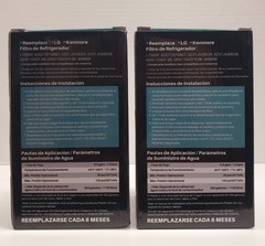 Lot of 2 ICEPURE PRO Refrigerator Water Filter Replacement LG LT500P Kenmore…