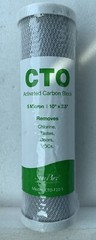 SimPure Whole House Water Filter 10″ x 2.5″ Activated Carbon Block CTO-F10-5