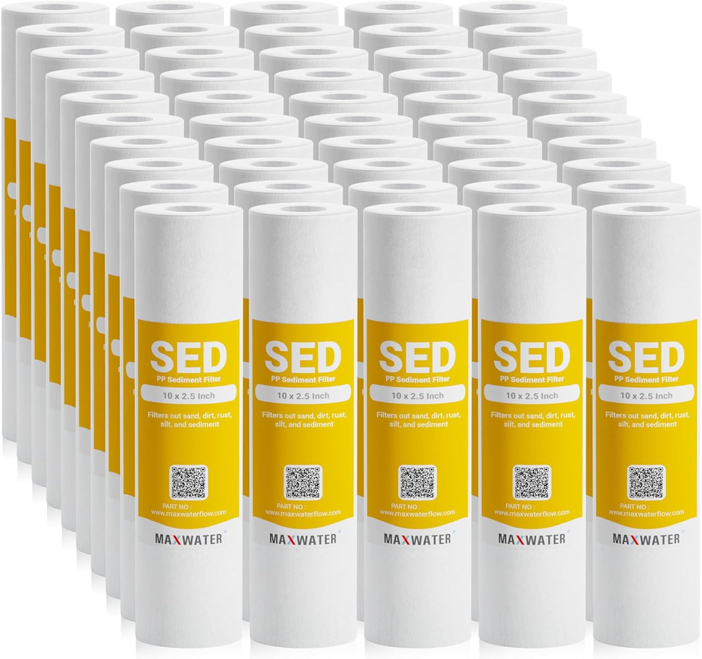 10 Inch X 2.5 Inch, 5 Micron Replacement Sediment Water Filter Cartridge for Who