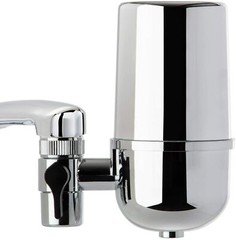 Basic Kitchen Sink On Tap Faucet Water Filter System Filtration Purifier Chrome