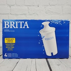 Brita Standard Replacement Filters 4 Pack For Brita Water Pitchers NEW
