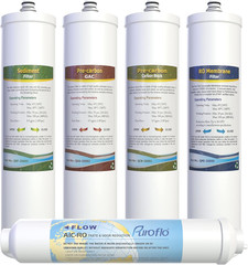 Proq Reverse Osmosis Filter Yearly Set, ONLY for Puroflo PROQ-550 5-Stage Quick