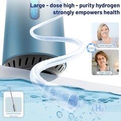 Portable Hydrogen Inhalation Machine Molecular Water Generator 225ML/MIN USStock