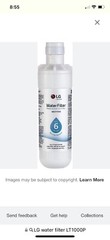 LG LT1000P Water Filter – ADQ747935 (White)