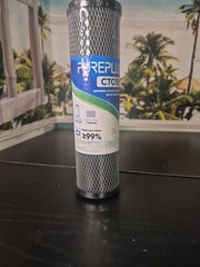 PurePlus 10″ x 2.5″ Carbon Block Water Filter 1 Micron CTO10 Only One