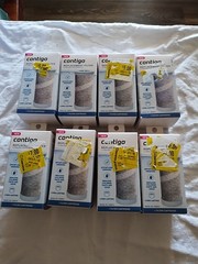 (8) Contigo 1352812 Replacement Filters For Clybourn Freeflow Water Bottles NEW