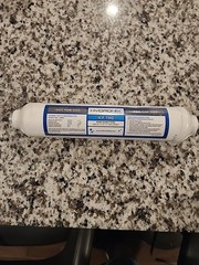 Hydronix Inline Sediment Water Filter, Pre Filtration, 2″ x 10″, 1/4″ NPT Ports