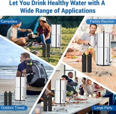 2-Pack Black Purification Elements for BB9-2 Filters – Improves Taste & Clarity