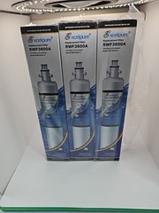 3 Pack Excelpure RWF3600A Refrigerator Water Filter Replacement GE RPWF WSG-4