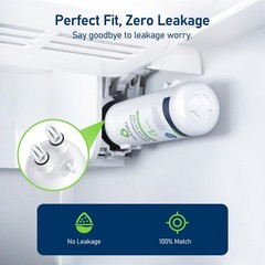 Water Filter Replacement 3 Pack for WRS571CIHV, WRS321SDHV, Compatible Filters