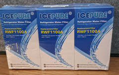 3 Pack ICEPURE RWF1100A Refrigerator Water Filter DA29-00003G Replacement NEW