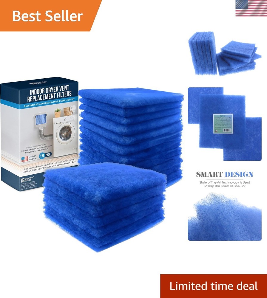18 Pack Compatible Replacement Filters 90 Dryer Loads Total Compatible with B…