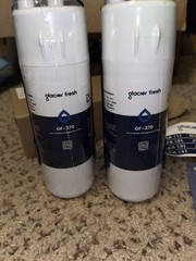 2 Pack Glacier Fresh GF-370 Ice & Water Refrigerator Filter (EDR1RXD1) New