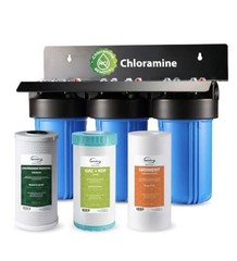 iSpring PFAS WGB31B-KSNC Whole House Water Filter 3 Stage 10” x 4.5” System